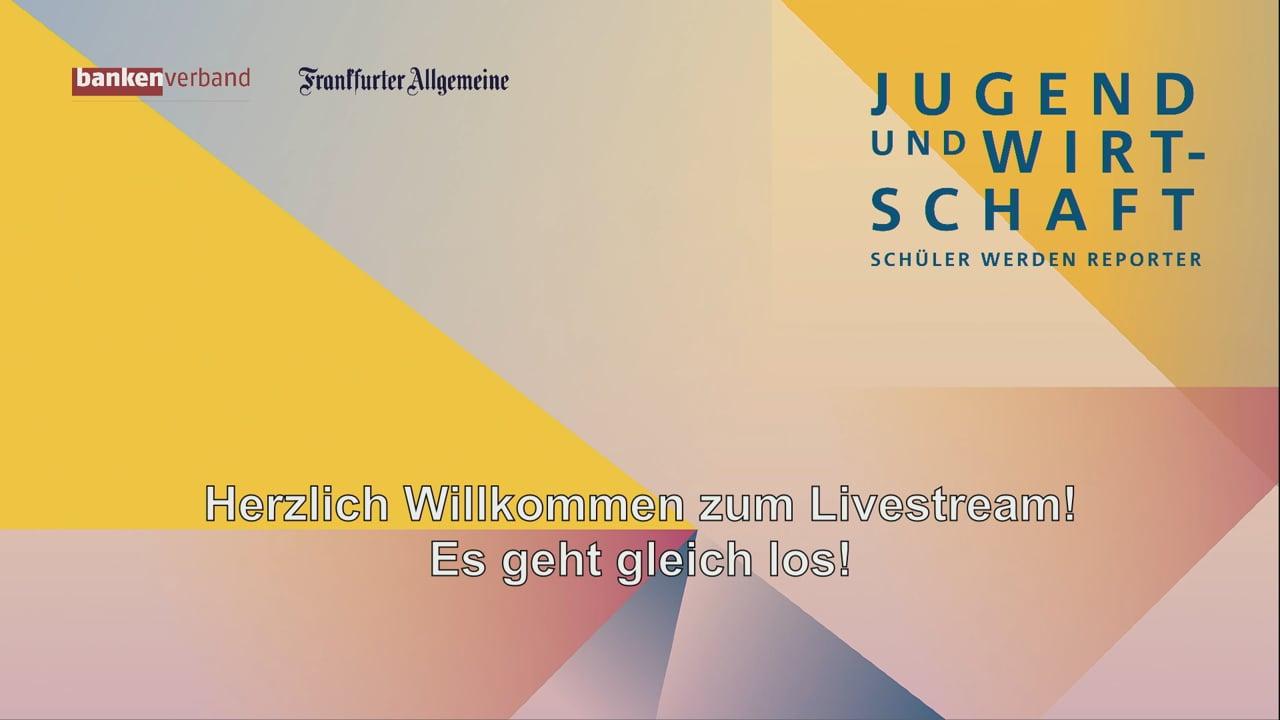 Jugend und Wirtschaft - Preisverleihung 2020